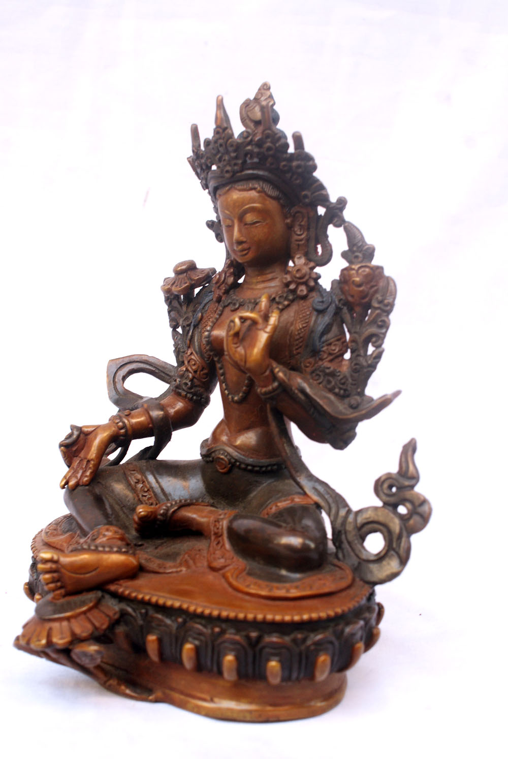 Green Tara Statue, <span Style=