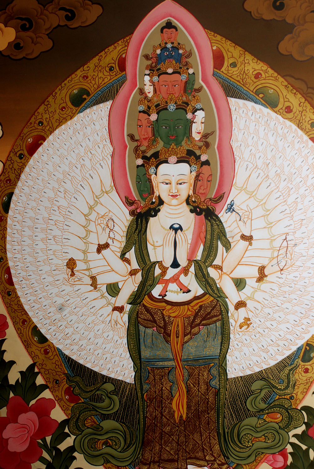 Sahasrabhuja Avalokitesvara, <span Style=