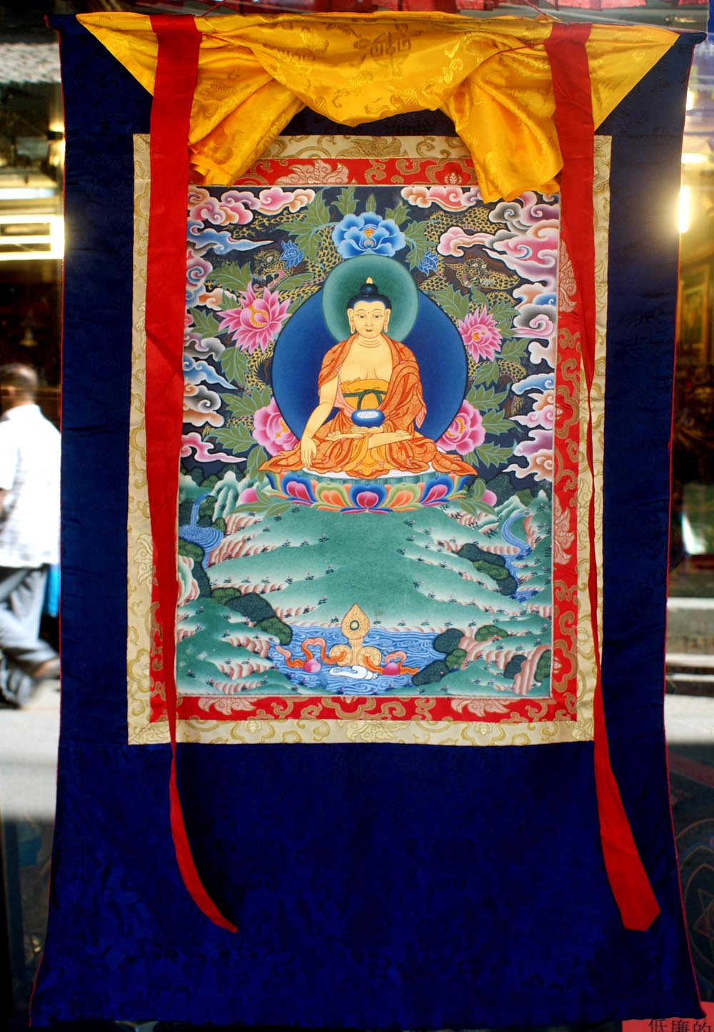 Shakyamuni Buddha Thangka, <span Style=