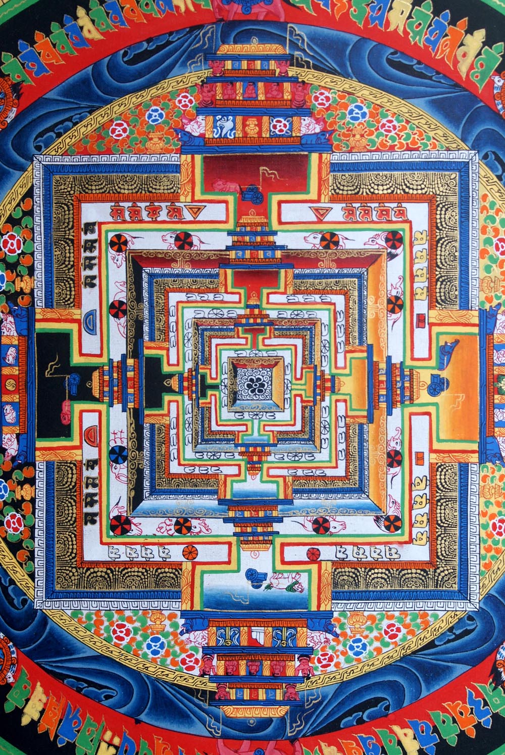 Kalachakra Mandala Thangka