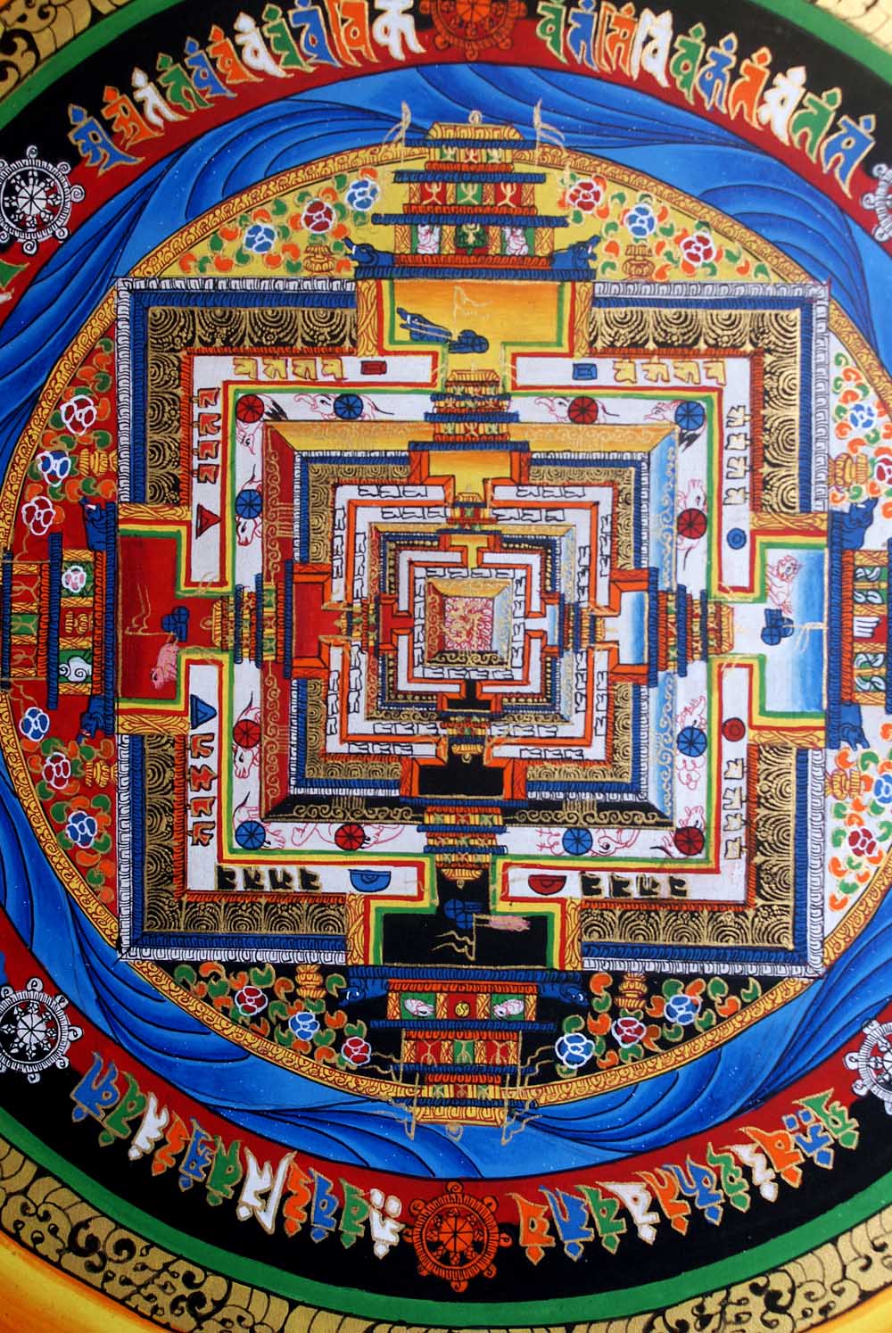 Kalachakra Mandala Thangka