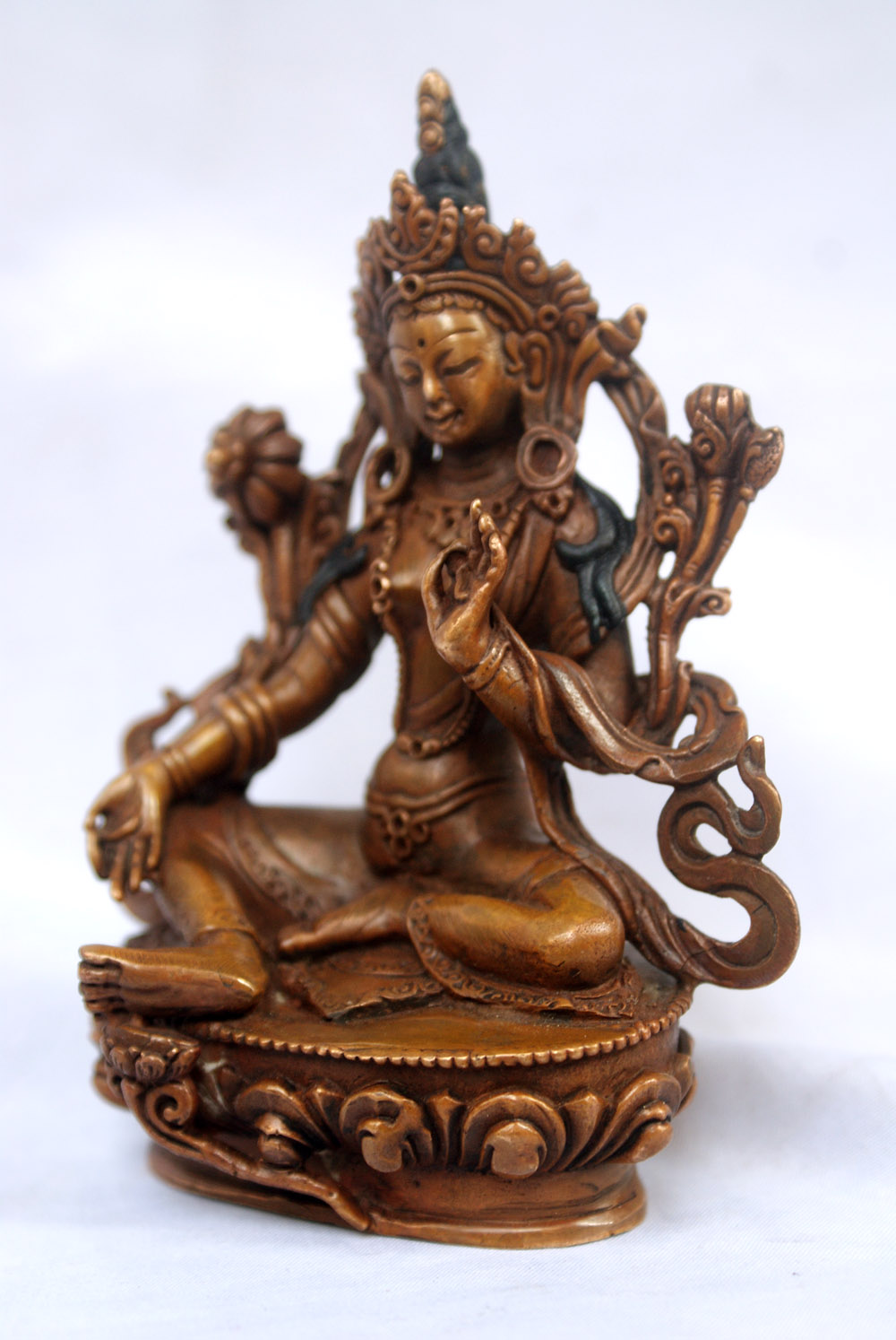 Green Tara Statue, <span Style=