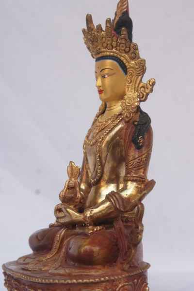 [best Price], Aparimita, Buddhist Handmade Statue, Chepame, Amitayus, For A Gift, Altars And Buddhist Ritual