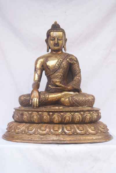 Shakyamuni Buddha Statue, [glossy], [old Post], [remakable]
