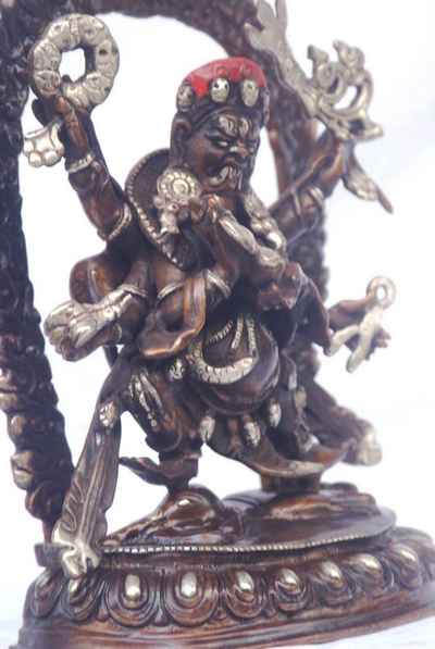 Black Mahakala Statue, [sold]