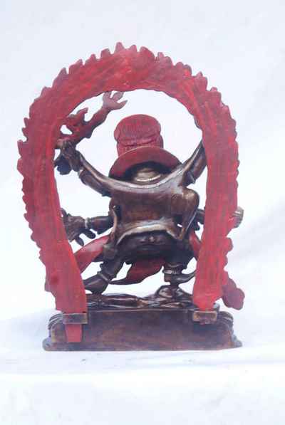 Black Mahakala Statue, [sold]