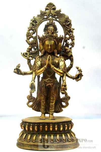 Avalokiteshvara Chenrezig, [glossy], [sold]