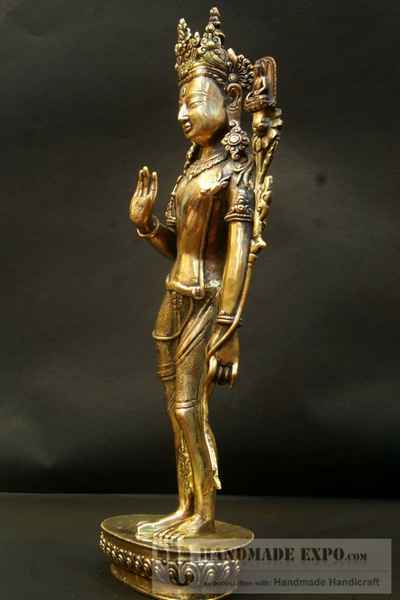 Padmapani Lokeshvara, [full Silver Plated], [sold]