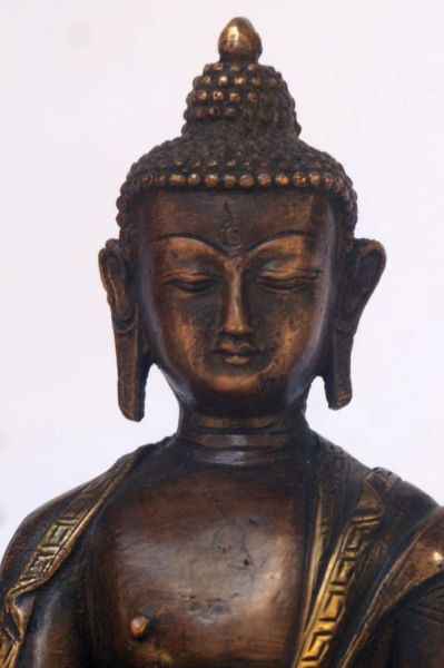 Shakyamuni Buddha, [black Oxidized]