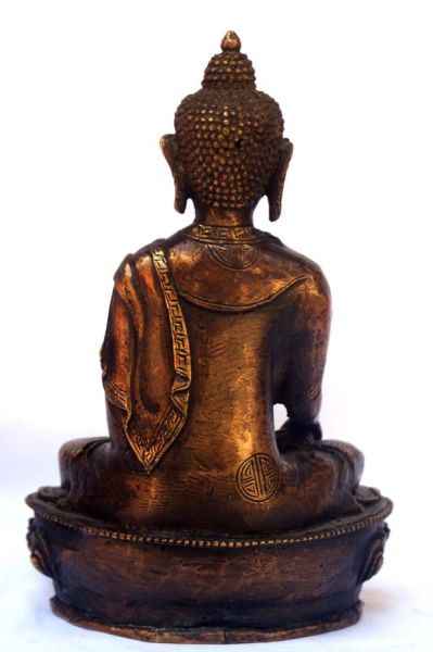 Shakyamuni Buddha, [black Oxidized]