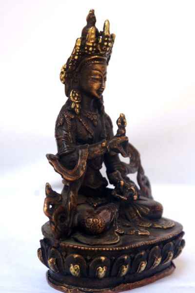 Vajrasattva, [black Oxidized]