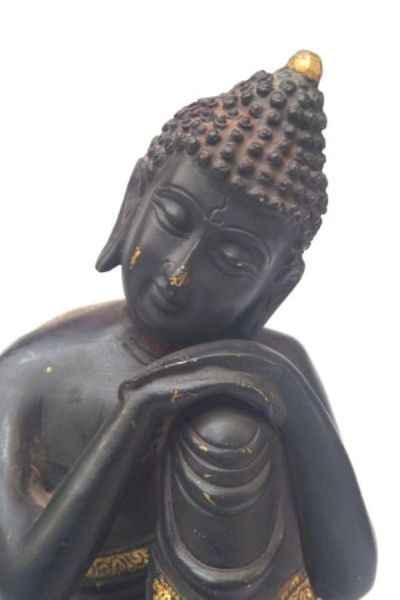 Siddhartha Buddha, [black Oxidized]