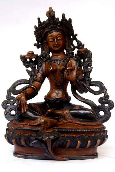 Green Tara, [double Color Finishing]