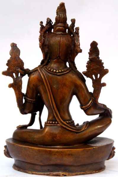 Green Tara, [chocolate Oxidized], [sold]