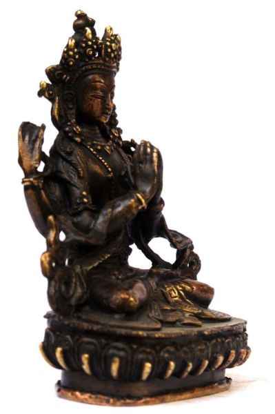 Avalokiteshvara Chenrezig, [black Oxidized]