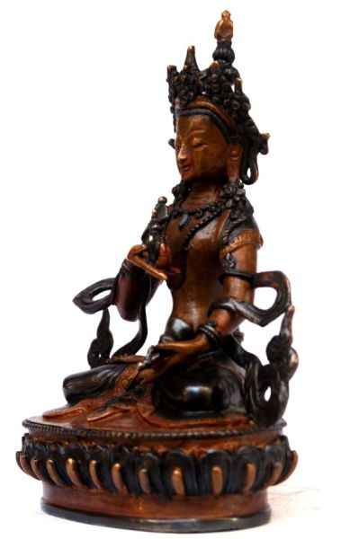 Buddhist Statue Of Vajrasattva, [double Color Oxidation]