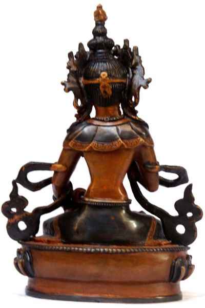 Buddhist Statue Of Vajrasattva, [double Color Oxidation]