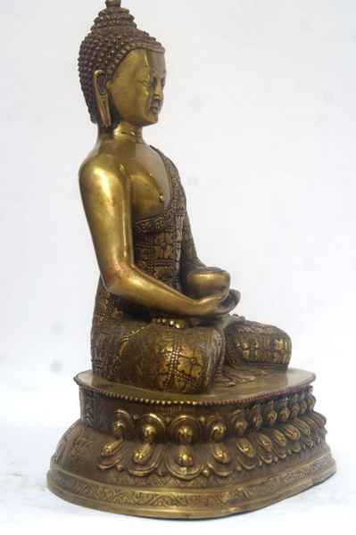 Shakyamuni Buddha With Carving
