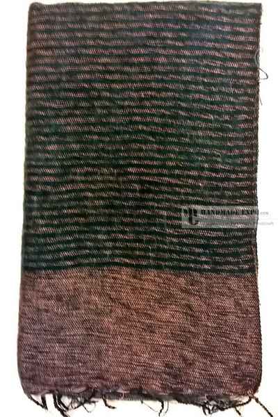 Yak Wool Shawl, Nepali Acrylic Hand Loom Shawl, Stool Size