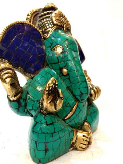 Ganesh - With Lapis And Turquoise