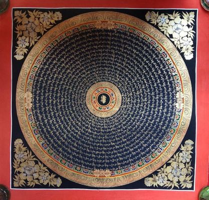 Kalachakra Centred: Om Mani Padme Hum Mandala