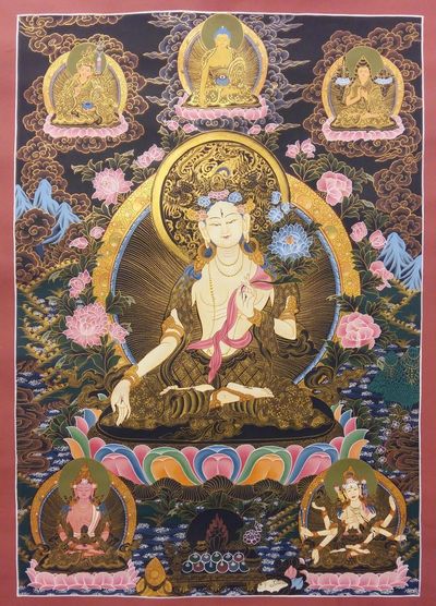 White Tara Thangka