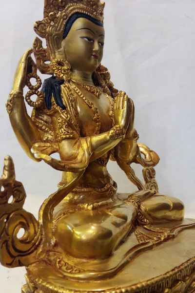 Chenrezig Statue [full Gold Plated]