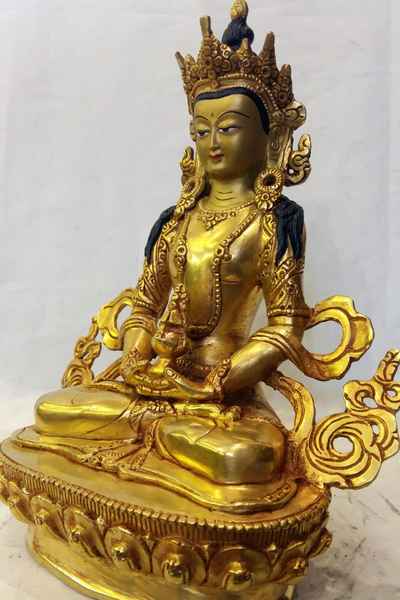 Aparimita Statue Full Gold Plated, Chepame, Amitayus