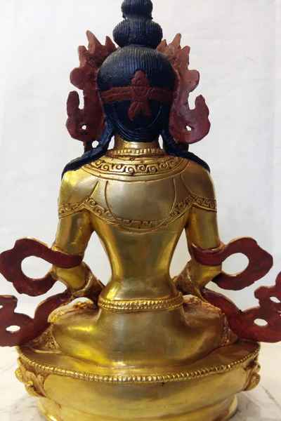 Aparimita Statue Full Gold Plated, Chepame, Amitayus