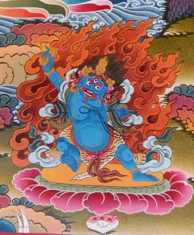 Chenrezig Good Quality Tibetan Thangka Painting