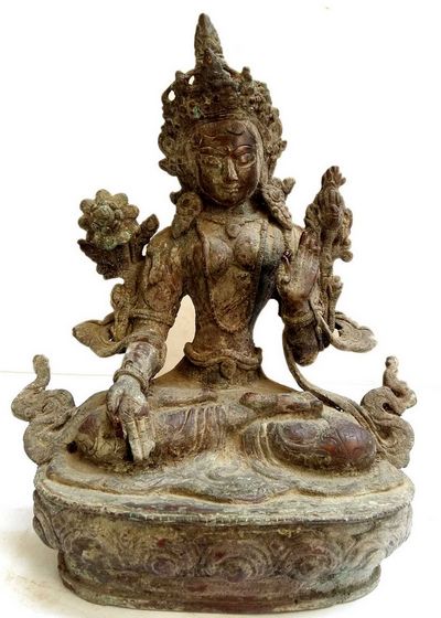 [old], Antique Statue Of White Tara