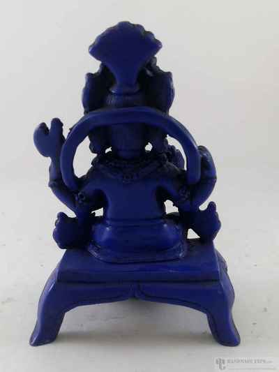 Resin Statue Of Ganesh [blue]