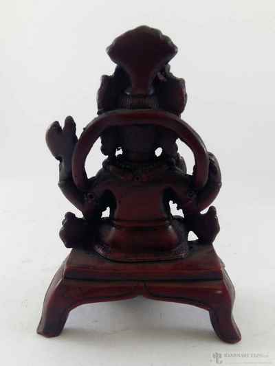 Resin Statue Of Ganesh [red]