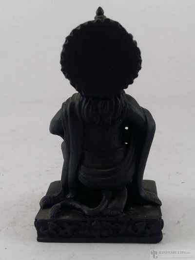 Resin Statue Of Hanuman [black]