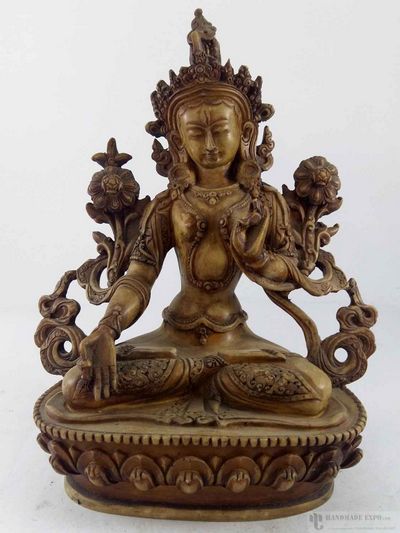 Resin Statue Of White Tara [white]