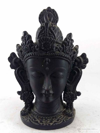 Resin Statue Of Tara Mask [black]