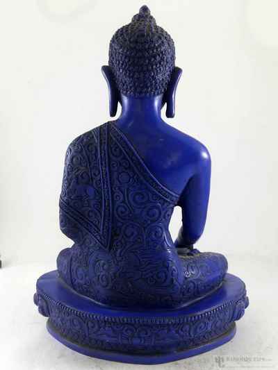 Resin Statue Of Shakyamuni Buddha [blue]