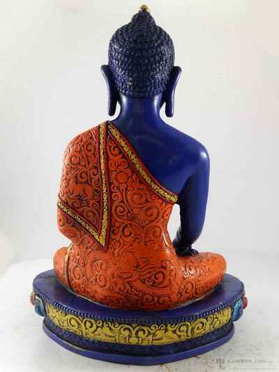 Resin Statue Of Shakyamuni Buddha - Painted