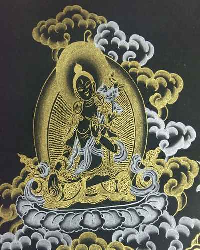 Tibetan Thangka 1000 Arm Avalokiteshvara [sahasrabhuja Avalokitesvara]