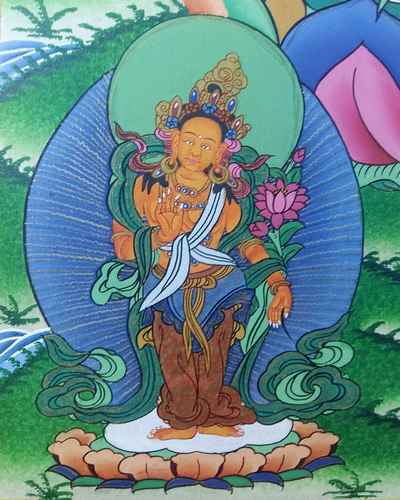 Tibetan Thangka Medicine Buddha