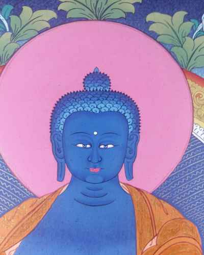 Tibetan Thangka Medicine Buddha