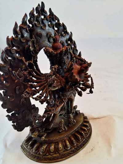 Kalachakra Statue - Oxidized