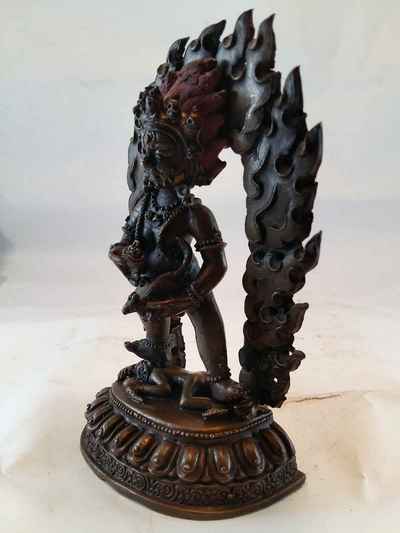 Black Jambhala Statue - Oxidized