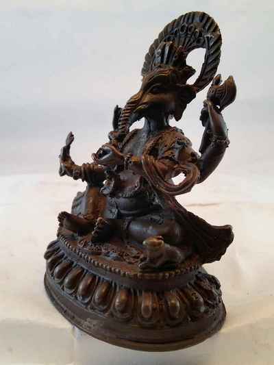 Small Ganesh Statue - Oxidized