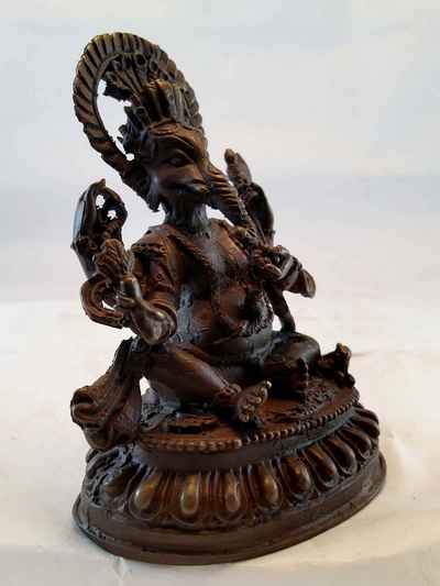 Small Ganesh Statue - Oxidized