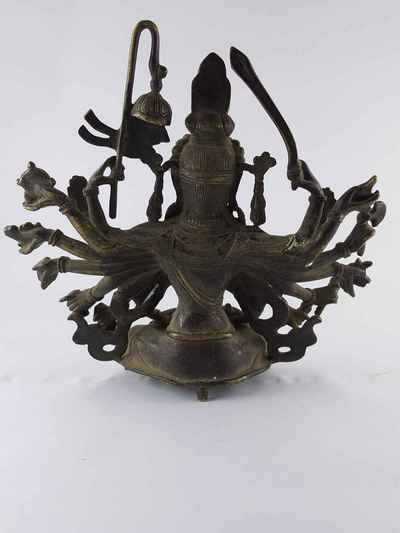 Chundi Statue [brass], [antique], [chundi, Chandi]