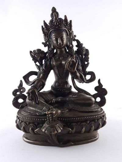 Green Tara Statue [oxidized]