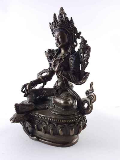 Green Tara Statue [oxidized]