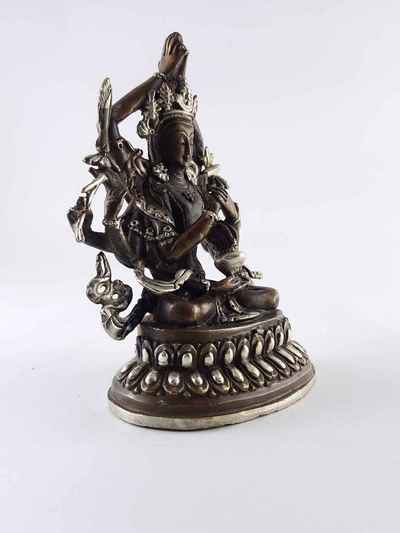 Namasangiti Statue [silver Plated], [oxidized]