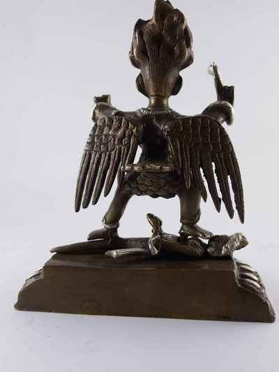 Garuda Statue [silver Plated], [oxidized]